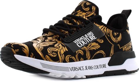 versace jeans sneaker damen nero|Versace chunky sneakers.